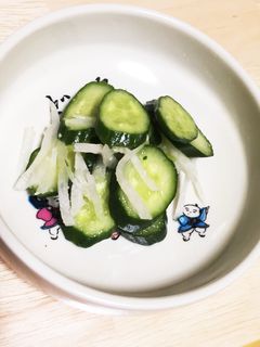 きゅうりと大根のわさび漬け♡-レシピのメイン写真