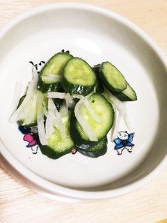 きゅうりと大根のわさび漬け♡-レシピのメイン写真
