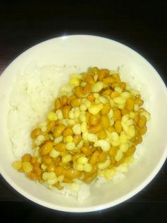 納豆天かすご飯!-レシピのメイン写真