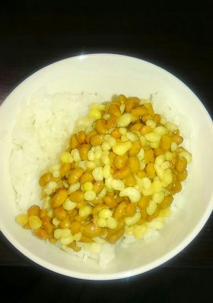 納豆天かすご飯！-レシピのメイン写真