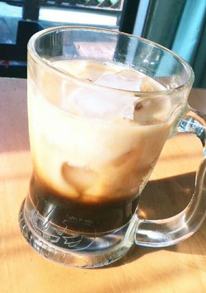 簡単、アイスカフェオレ(^^)-レシピのメイン写真