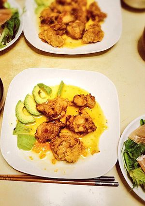 唐揚げにサラダに！おしゃれなみかんソース-レシピのメイン写真