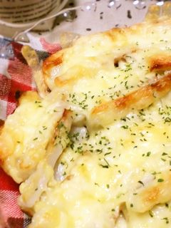 ぱぱっと!ちくわのマヨチーズ焼き-レシピのメイン写真