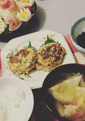 和風豆腐サバーグ-レシピのメイン写真