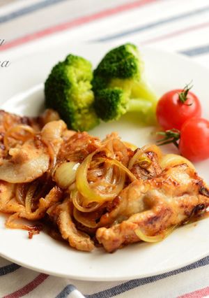 豚ロース薄切り肉でやわらか生姜焼き-レシピのメイン写真