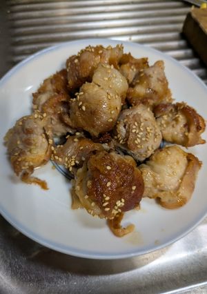 角煮風ちくちくミートボール-レシピのメイン写真