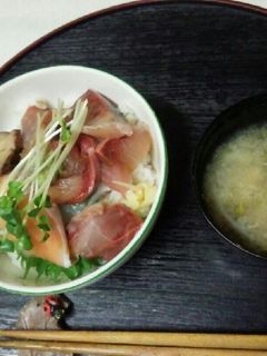 血管プラークダイエット食667(海鮮丼)-レシピのメイン写真