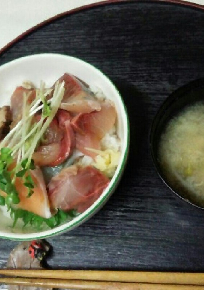 血管プラークダイエット食667（海鮮丼）-レシピのメイン写真