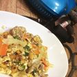 焦がし大豆と豆腐の簡単*本格ドライカレー