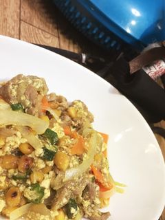 焦がし大豆と豆腐の簡単*本格ドライカレー-レシピのメイン写真