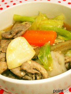 野菜たっぷり豚汁-レシピのメイン写真