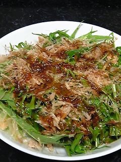 水菜のシャキシャキサラダ-レシピのメイン写真