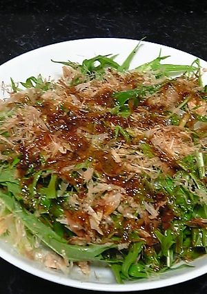 水菜のシャキシャキサラダ-レシピのメイン写真