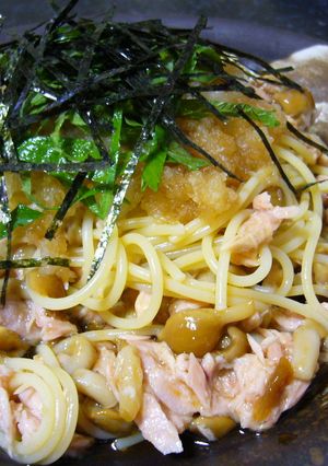 和風おろしツナパスタ ～さっぱり風味～-レシピのメイン写真