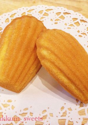 混ぜるだけ♪基本のマドレーヌ-レシピのメイン写真