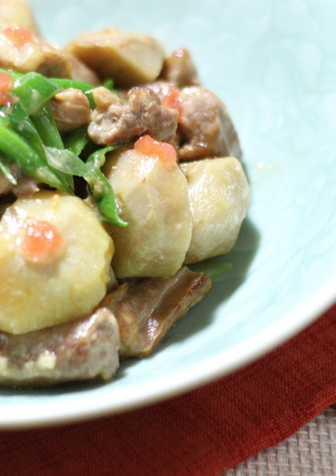 そるとまと®で里芋と豚肉の中華風煮物-レシピのメイン写真