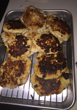 糖質 鳥つくね 豆腐 ハンバーグ-レシピのメイン写真