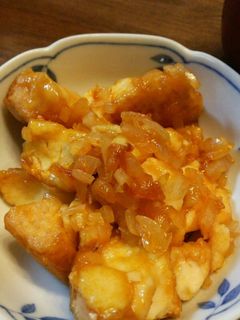 厚揚げのケチャップ炒め-レシピのメイン写真