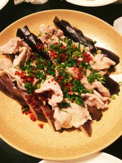 ナスと豚しゃぶのラー油がけ♪-レシピのメイン写真