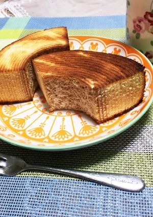 簡単アレンジ☆焼きバウムクーヘン-レシピのメイン写真