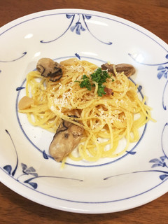 牡蠣のオイル漬けパスタ-レシピのメイン写真