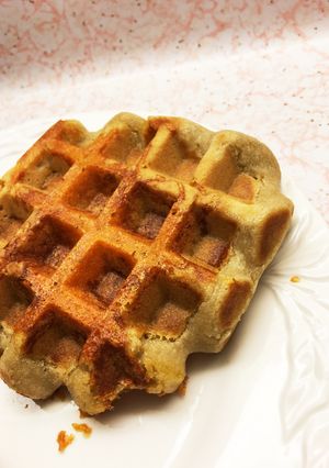 米粉ワッフル☆砂糖なし-レシピのメイン写真