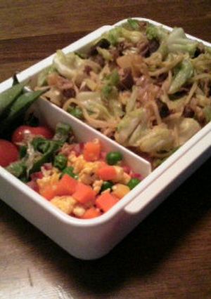 残ったカレーで焼きそば♪-レシピのメイン写真