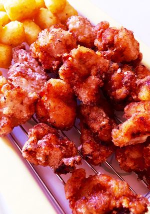 米粉&塩麹でサクッとやわらか　鶏の唐揚げ-レシピのメイン写真