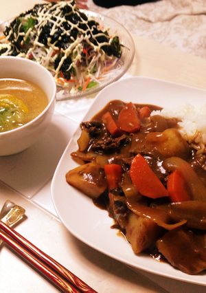 カレー簡単献立-レシピのメイン写真