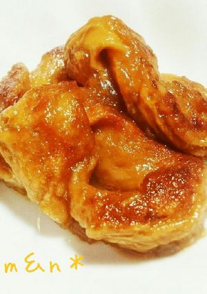 簡単＊絶品！ くるま麩の生姜焼き♪-レシピのメイン写真