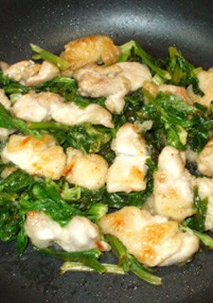 セロリ鶏もも肉の簡単レモン中華風炒めもの-レシピのメイン写真