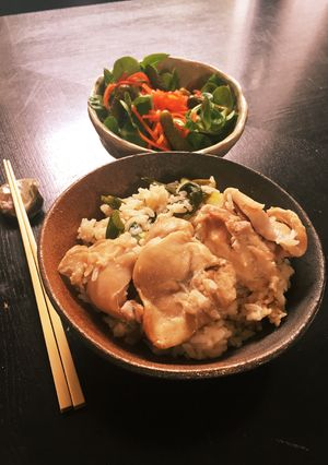 カオマンガイ風炊き込みご飯ー塩麹と鶏肉-レシピのメイン写真