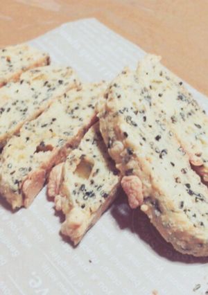 覚えやすい!ごまとチーズのビスコッティ-レシピのメイン写真