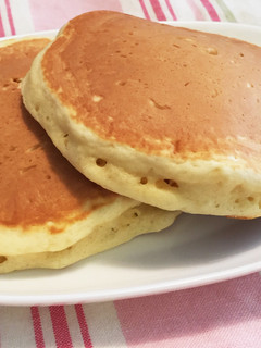 簡単!ふわふわなホットケーキ☆-レシピのメイン写真