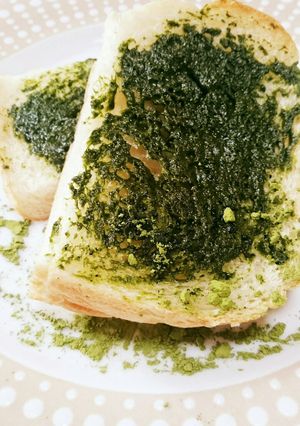 京都抹茶香る♪大人抹茶シュガートースト♪-レシピのメイン写真