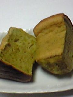 和風ケーキ『緑茶マロンシフォン』-レシピのメイン写真