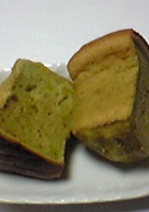 和風ケーキ『緑茶マロンシフォン』-レシピのメイン写真