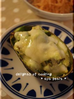 アボカドと塩昆布のチーズ焼き-レシピのメイン写真