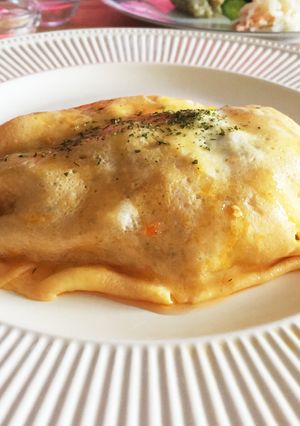 タイ香る♡グリーンカレーdeオムライス-レシピのメイン写真
