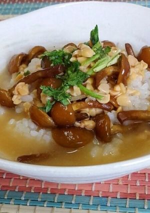 美味しい～♪　なめこの納豆汁めし-レシピのメイン写真