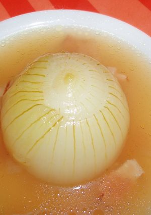 簡単★新玉ねぎのまるごとスープ-レシピのメイン写真