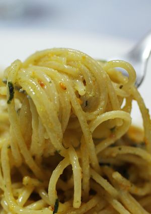 のりたまクリームパスタ-レシピのメイン写真