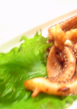 いか(下足)の生姜焼き-レシピのメイン写真