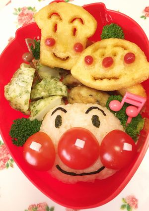 アンパンマンのキャラ弁-レシピのメイン写真