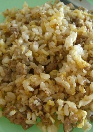 和風？ひき肉チャーハン-レシピのメイン写真