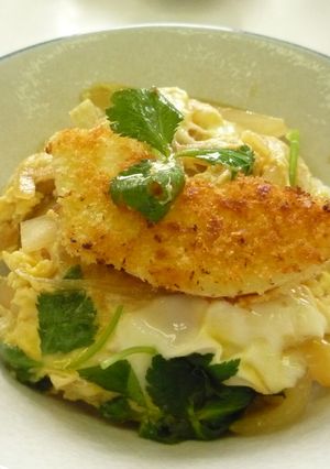 玉ねぎカツ丼!-レシピのメイン写真