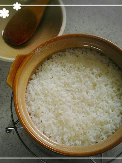 100均土鍋で簡単ふっくらご飯♪-レシピのメイン写真