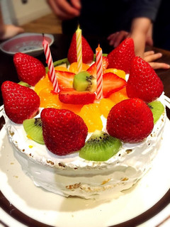 ☆卵乳なし☆我が家のバースディケーキ-レシピのメイン写真