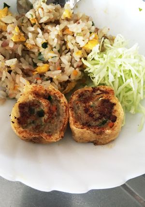 あげで巻き巻き餃子(^^)-レシピのメイン写真