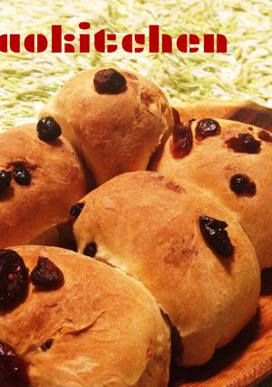 ドライフルーツたっぷり、簡単ちぎりパン-レシピのメイン写真